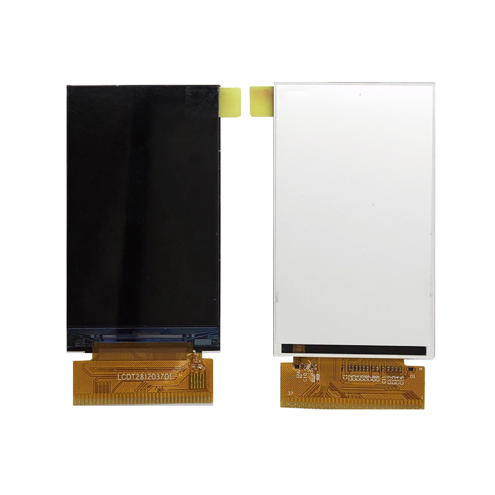 2.8寸 TFT型液晶屏 分辨率240*400 驱动ILI9326/5420 37pin mcu